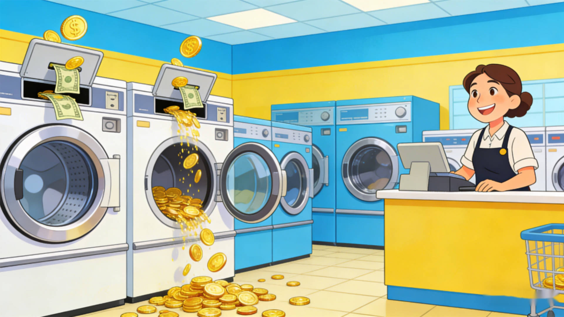 a successful laundromat